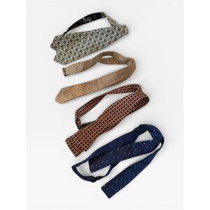 CARDINAL Assorted Brand Vintage Men's Bowtie Lot of 5